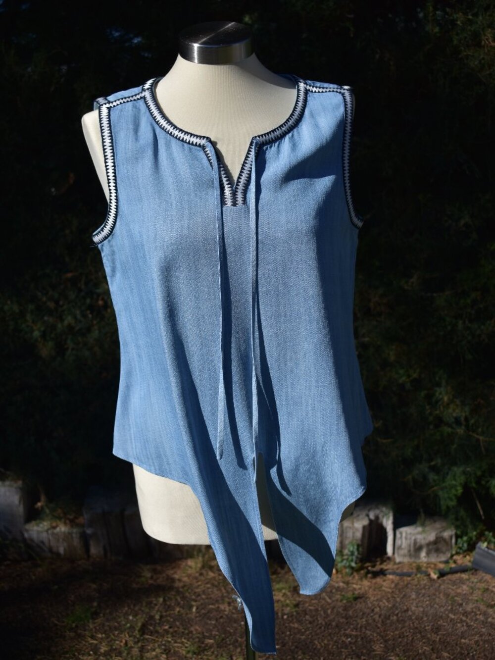 Stylish Cotton Pullover Tank Top